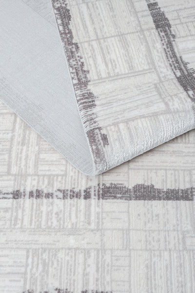 Koza Premium Lara Gri Oturma Odası Halısı A0250B