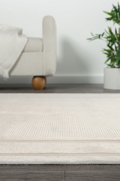 Koza Premium Lara Krem Oturma Odası Halısı A0251A