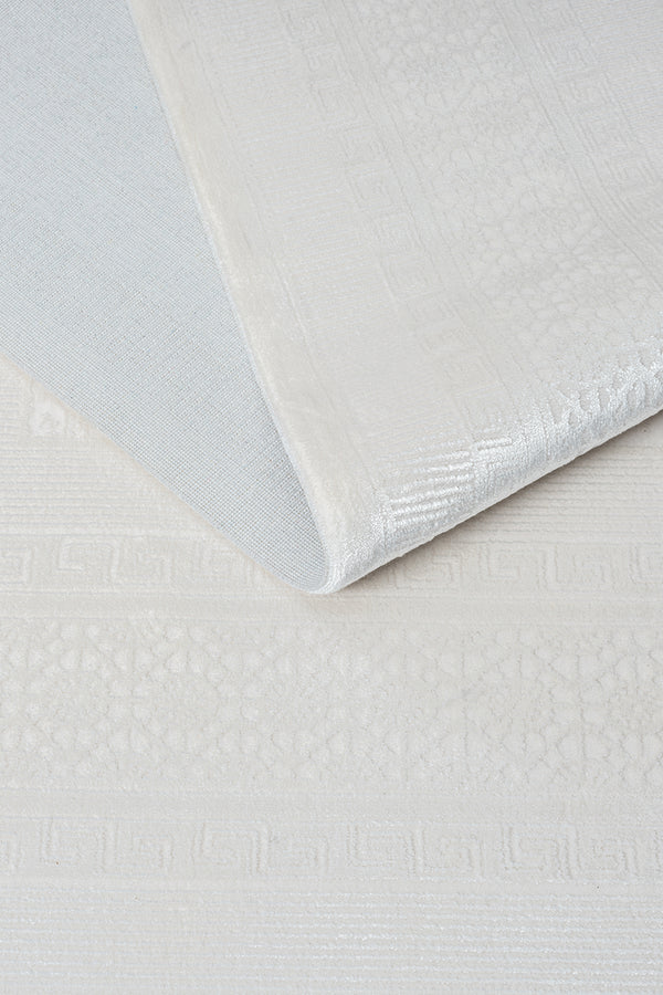 Koza Premium Lara Krem Oturma Odası Halısı A0333A