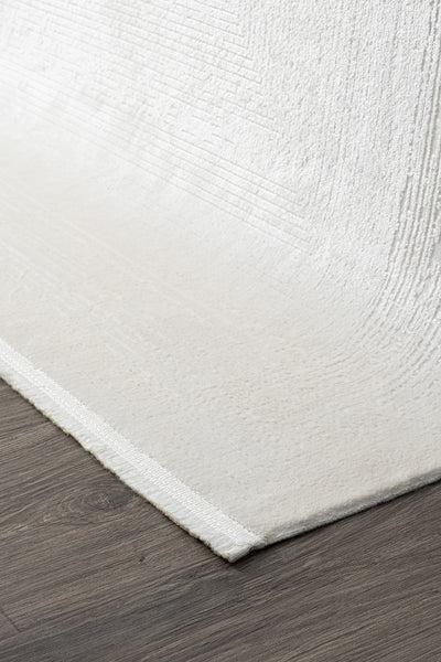 Koza Premium Lara Krem Akrilik Oturma Odası Halısı A0335A