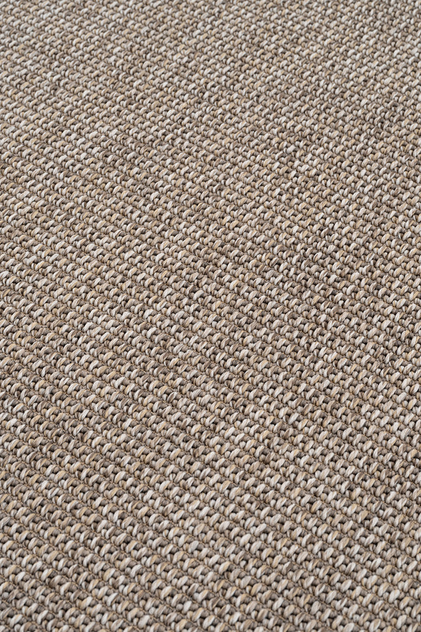 Koza Premium Sahara Bordure Bej-Bordür Vizon Mavi Sisal Halı B3610F