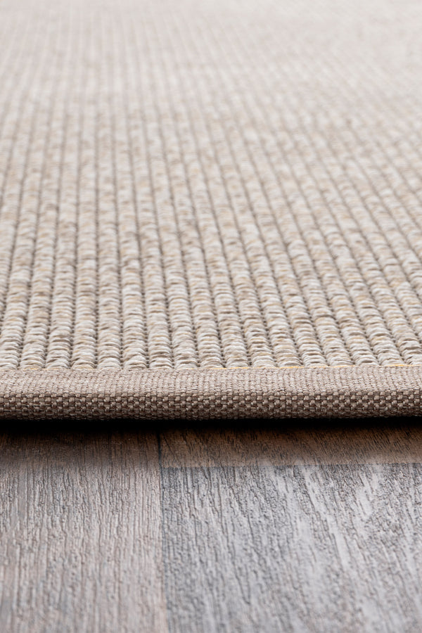 Koza Premium Sahara Bordure Bej-Bordür Vizon Sarı Sisal Halı B3610D