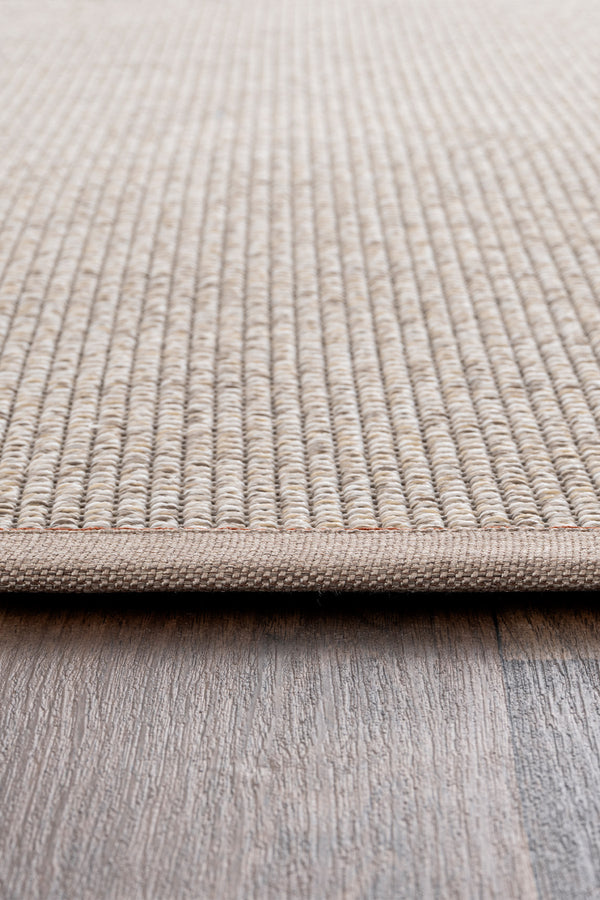 Koza Premium Sahara Bordure Bej-Bordür Vizon Turuncu Sisal Halı B3610E