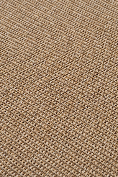 Koza Premium Sahara Bordure Natural-Bordür Kahve Mavi Sisal Halı B3610A