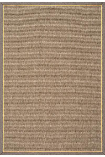 Koza Premium Sahara Bordure Natural-Bordür Vizon Sarı Sisal Halı B3610C