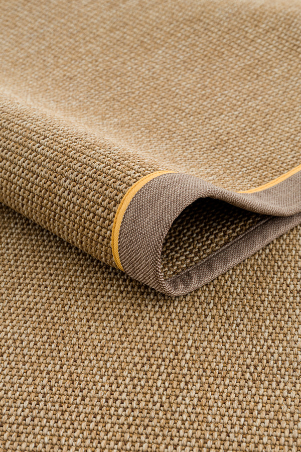 Koza Premium Sahara Bordure Natural-Bordür Vizon Sarı Sisal Halı B3610C