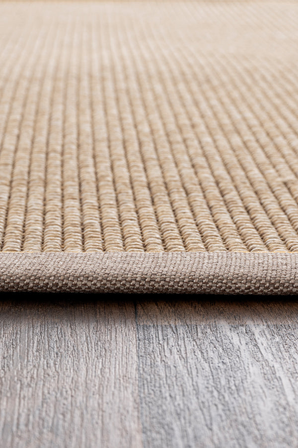 Koza Premium Sahara Bordure Natural-Bordür Vizon Sarı Sisal Halı B3610C