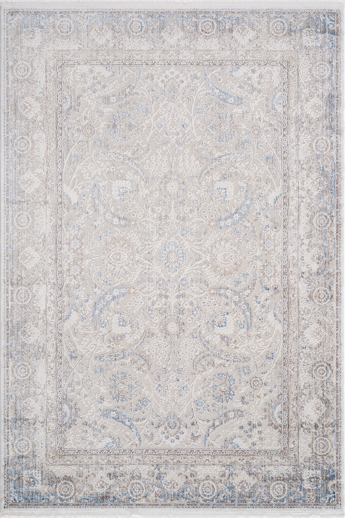 Koza Safir Mavi Salon Halısı A1230A