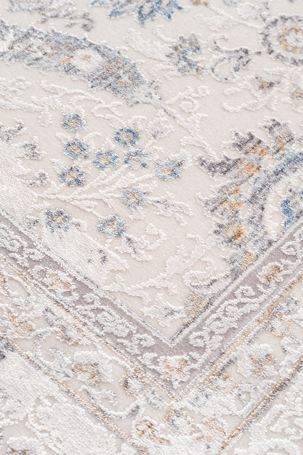 Koza Safir Mavi Salon Halısı A1230A