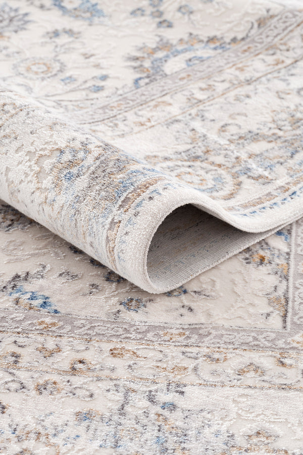 Koza Safir Mavi Salon Halısı A1230A