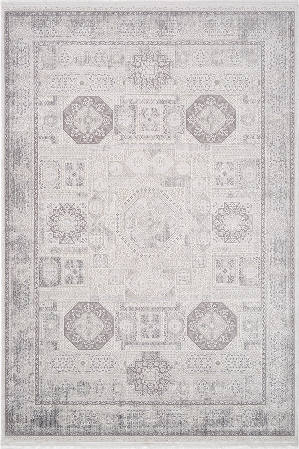 Koza Safir Gri Salon Halısı A1231D