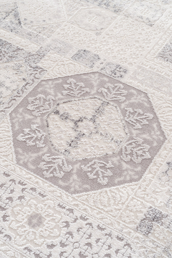 Koza Safir Gri Salon Halısı A1231D