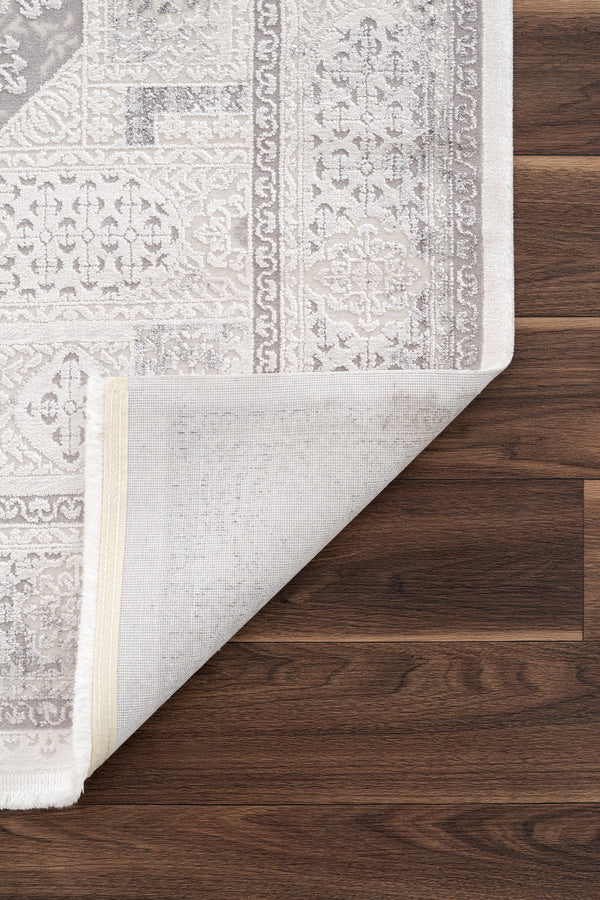 Koza Safir Gri Salon Halısı A1231D