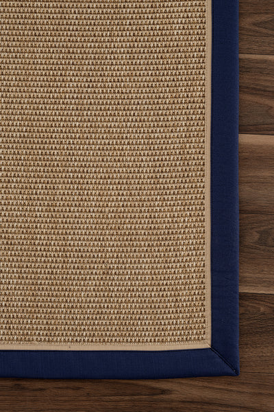 Koza Sahara Natural Bordür Lacivert Bej B3610C