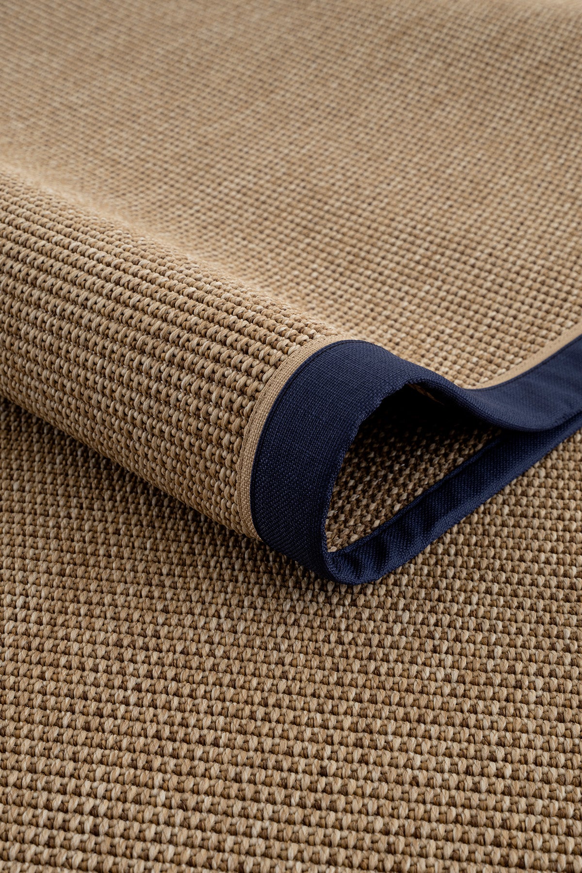 Koza Sahara Natural Bordür Lacivert Bej B3610C