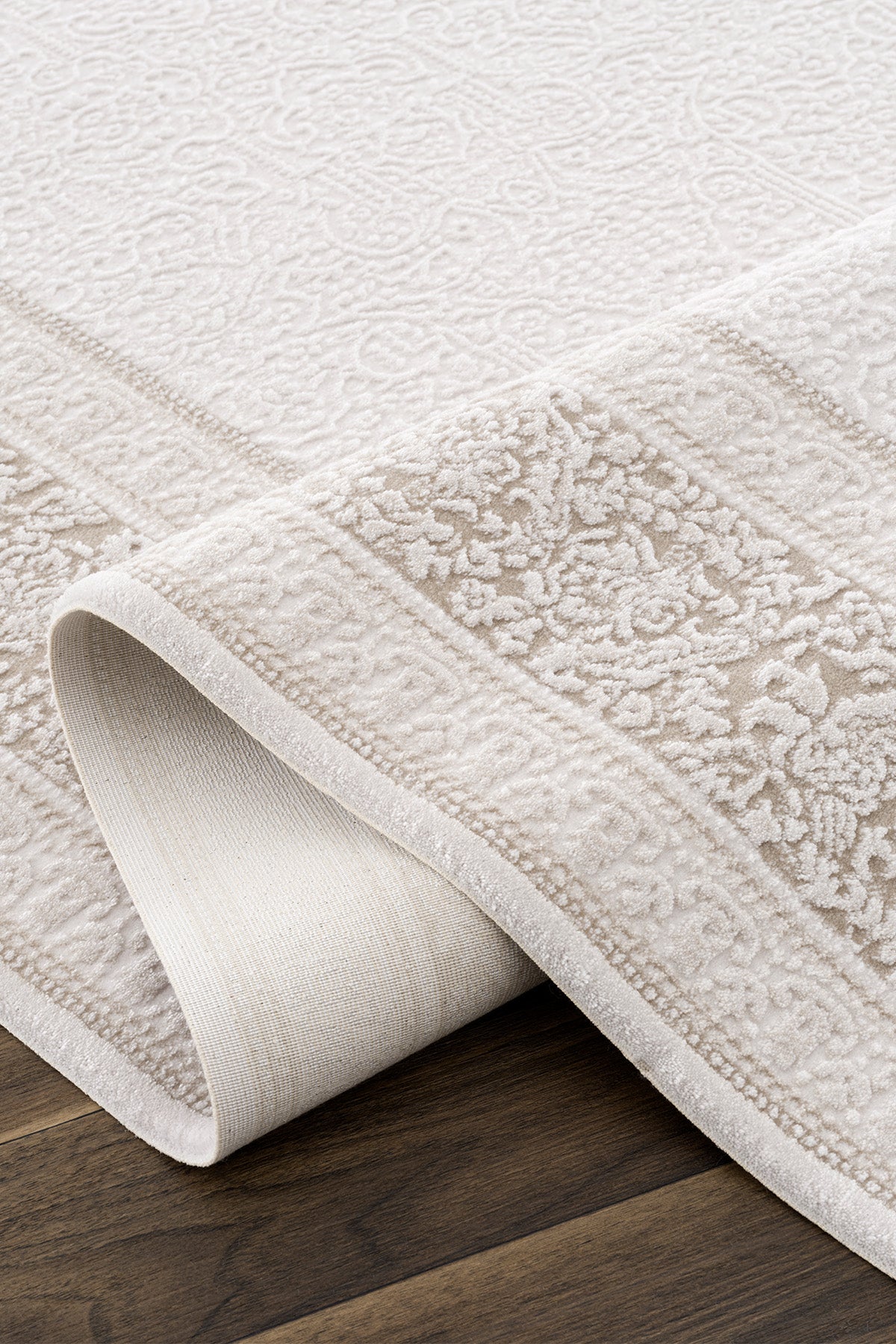 Koza Sedef Bej Salon Halısı A3586A