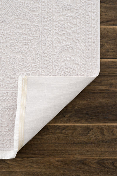 Koza Sedef Krem Salon Halısı A3587E