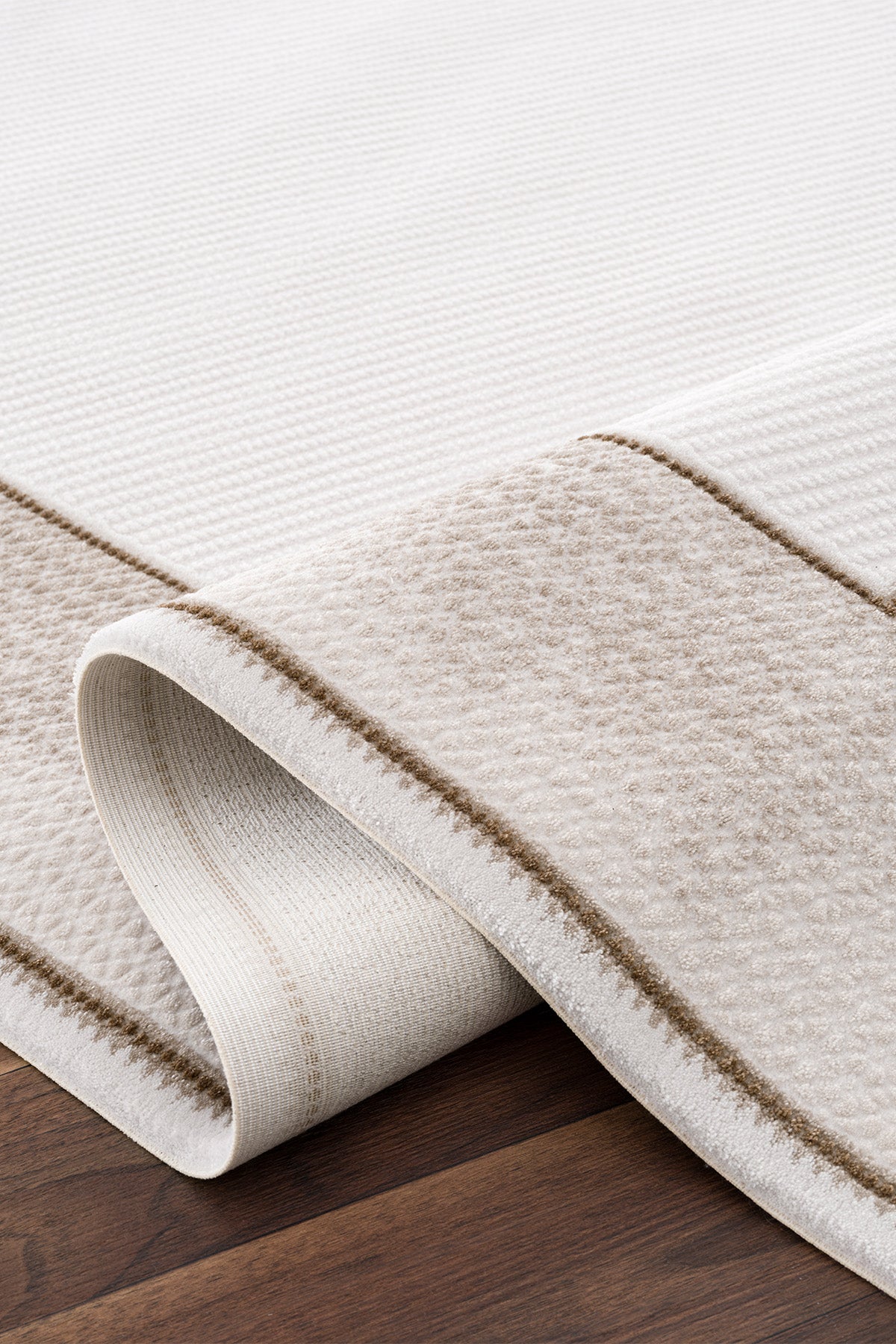 Koza Sedef Bej Terra Salon Halısı A3588D