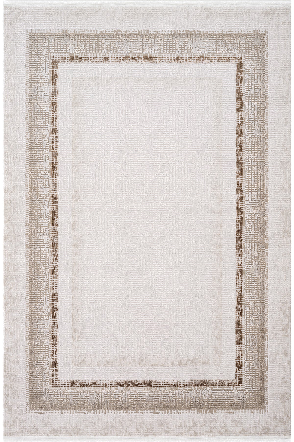 Koza Sedef Bej Terra Salon Halısı A3589D