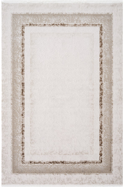 Koza Sedef Bej Terra Salon Halısı A3589D