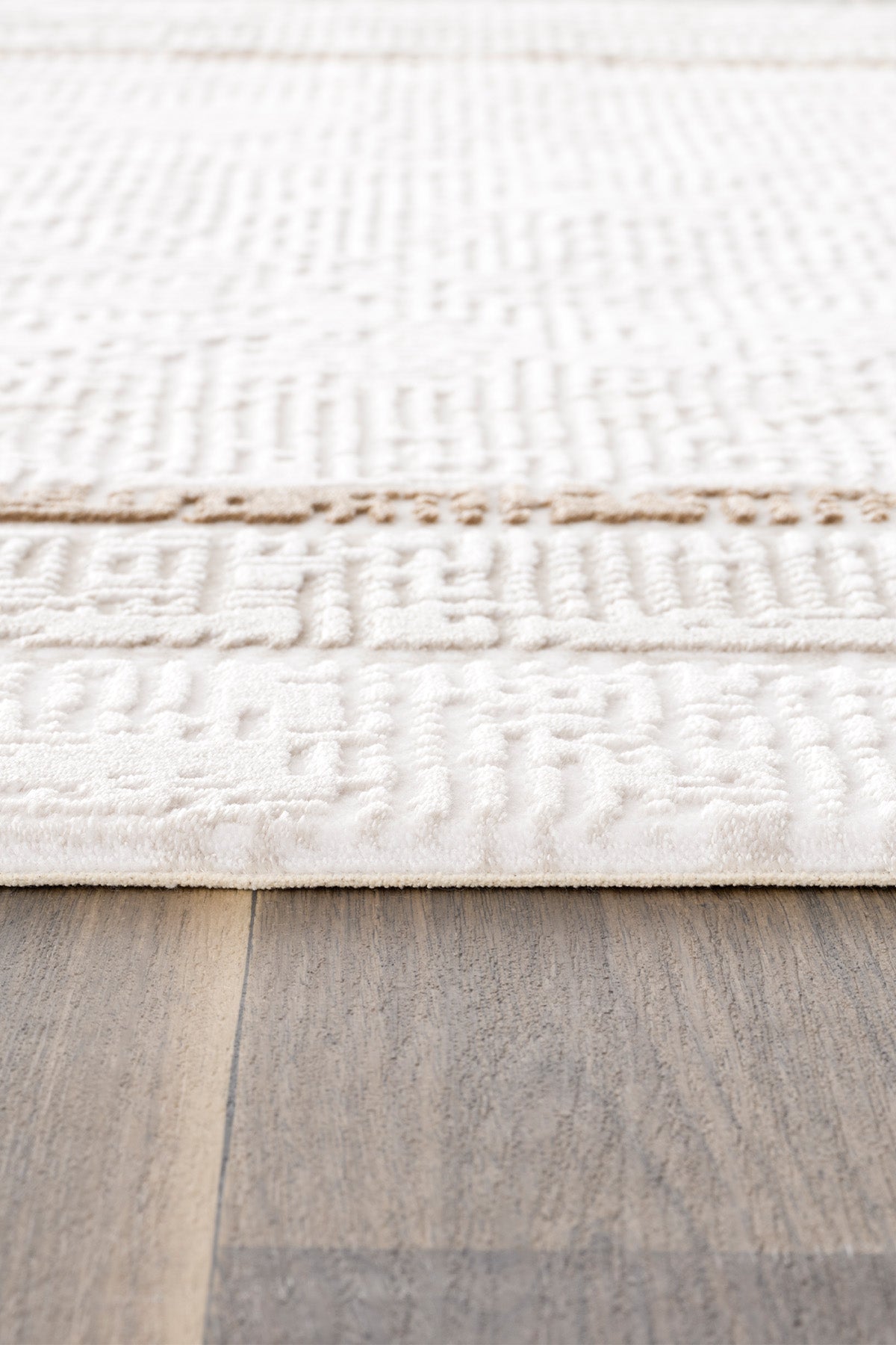 Koza Sedef Bej Terra Salon Halısı A3589D