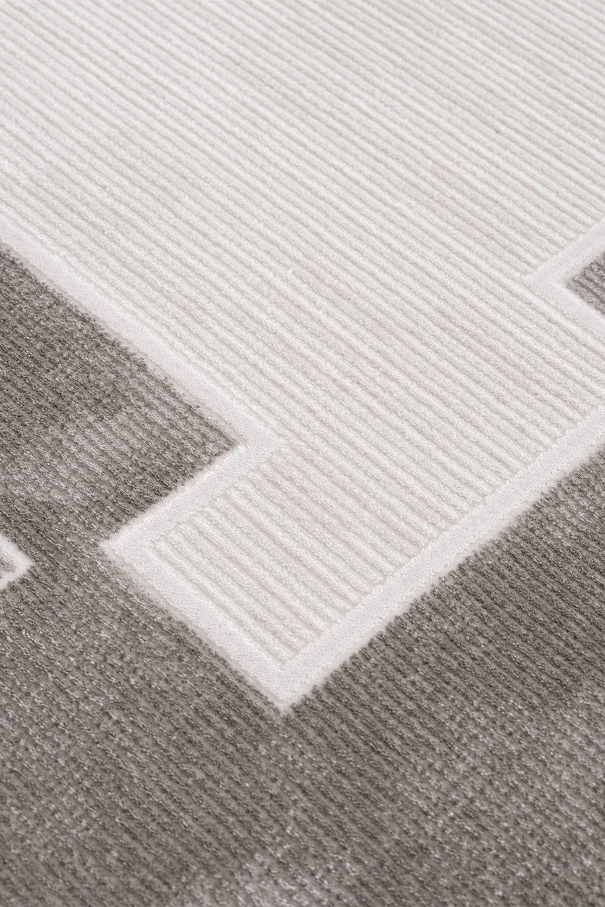 Koza Sedef Gri Salon Halısı A3590B