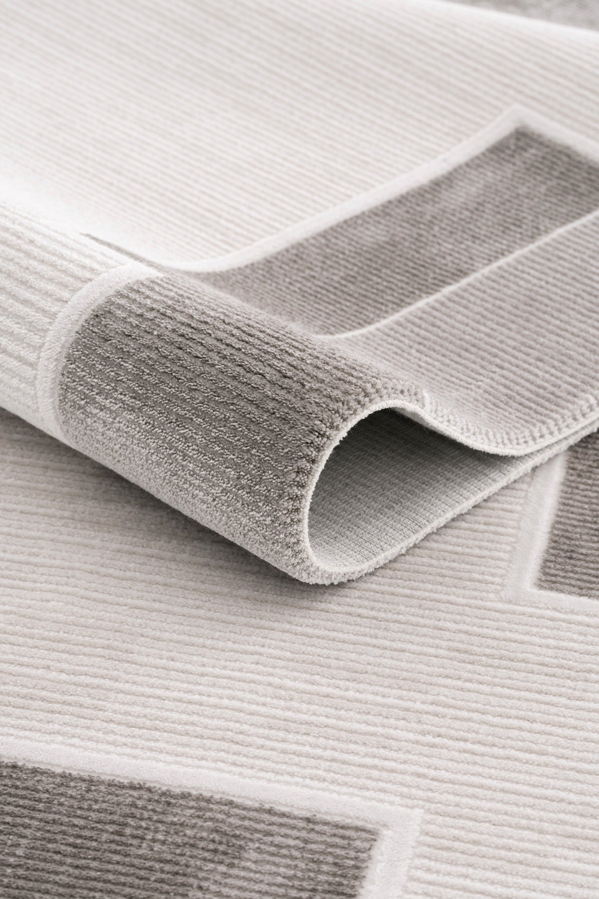 Koza Sedef Gri Salon Halısı A3590B