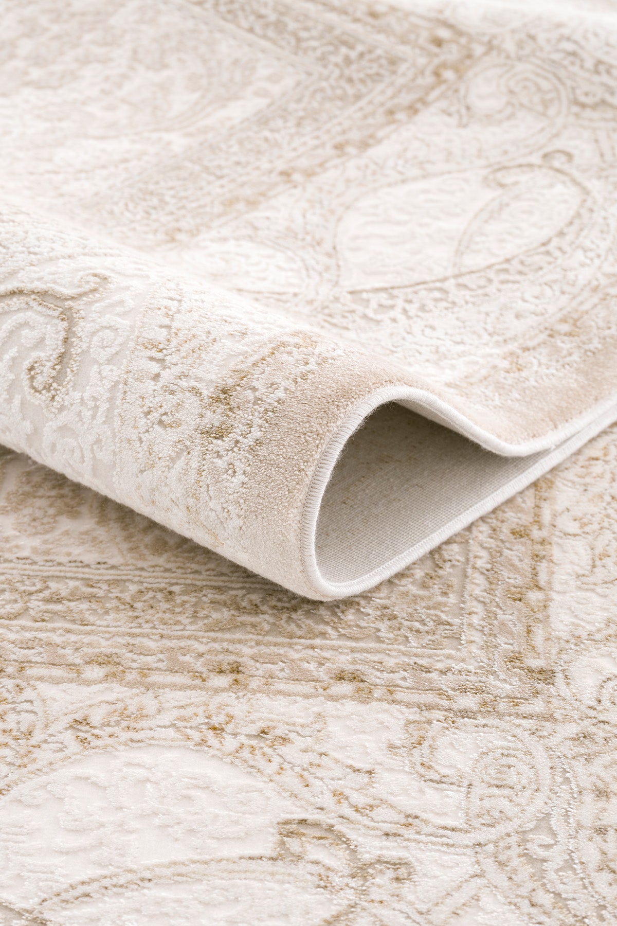 Koza Şimal Bej Salon Halısı A3549B