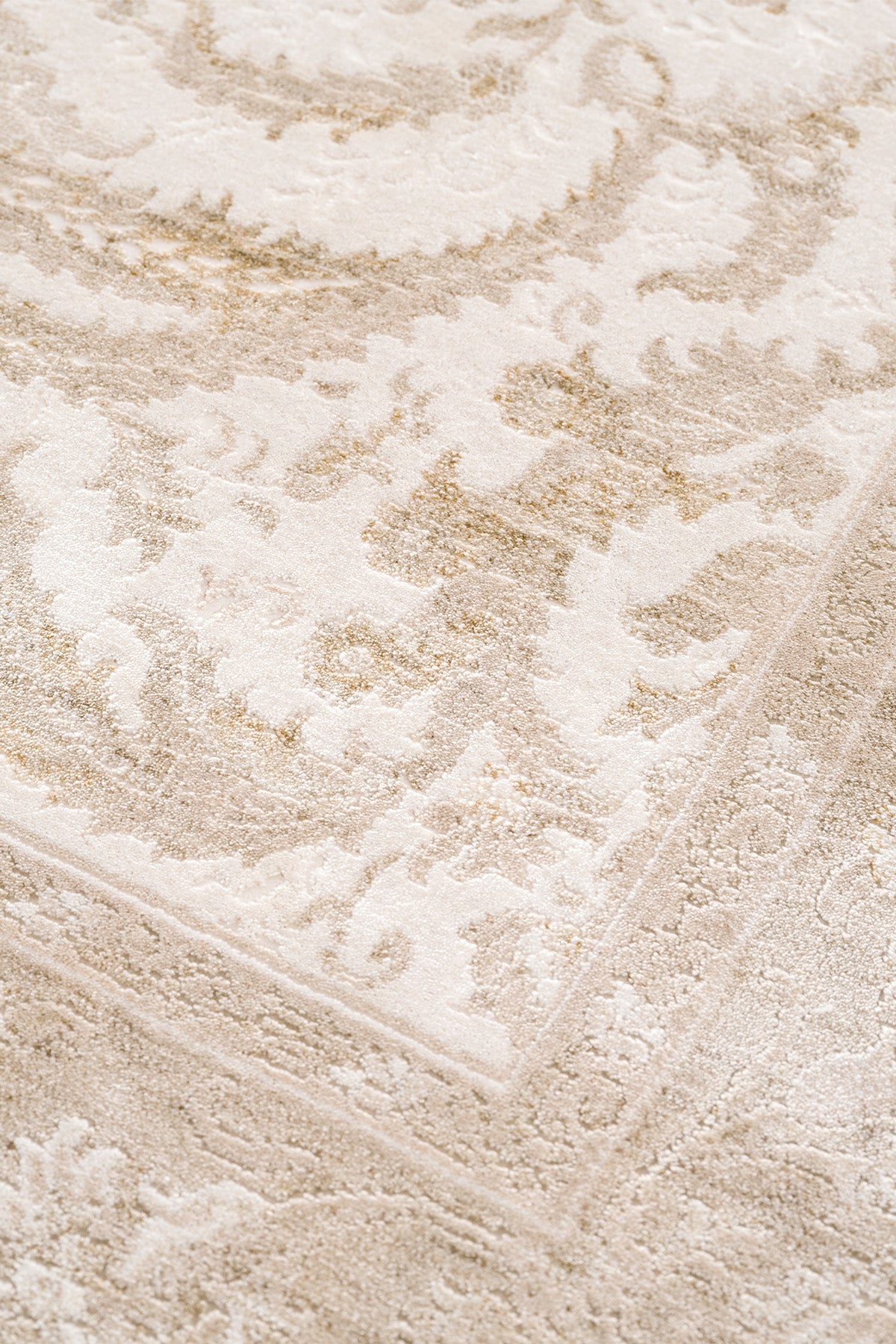 Koza Şimal Bej Salon Halısı A3550B