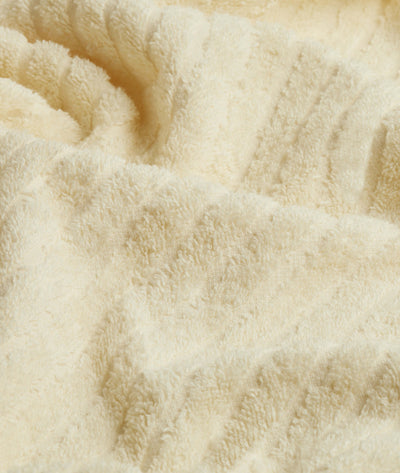 Likya Krem Çapraz Çizgili 2'li Çeyiz Havlu Seti 1018A