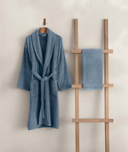 Likya Mavi 2'li Bornoz Seti 1051A