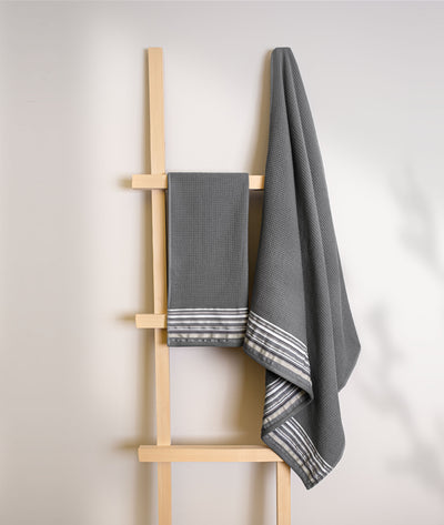 Limira Antrasit 2'li Çeyiz Havlu Seti 2254