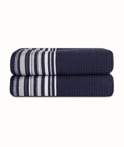 Limira Lacivert 2'li Çeyiz Havlu Seti 2246