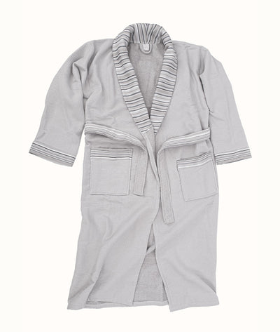 Limira Gri 2'li Set Bornoz & Havlu 2232