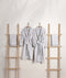 Limira 4'lü Set Gri Pamuk 2 Bornoz (1 S-M)-(1 L-XL) 2 Çeyiz Havlu 50x90 2242