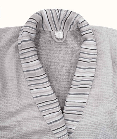 Limira Gri 4'lü Set 2 Bornoz & 2 Havlu 2242