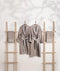 Limira 4'lü Set Vizon Pamuk 2 Bornoz (1 S-M)-(1 L-XL) 2 Çeyiz Havlu 50x90 2238