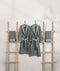 Limira 4'lü Set Yeşil Pamuk 2 Bornoz (1 S-M)-(1 L-XL) 2 Çeyiz Havlu 50x90 2240