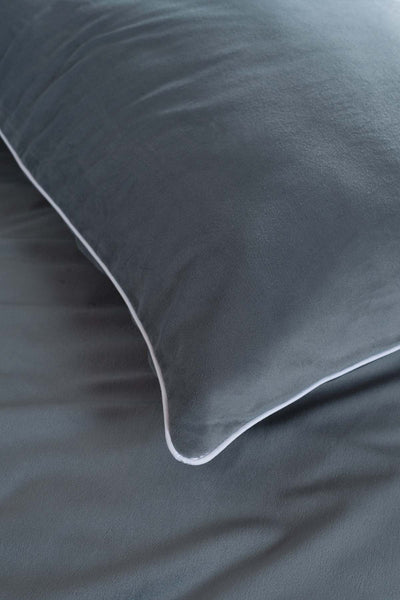 Linda İndigo Kadife Çift Kişilik Nevresim Takımı 200x220 5010