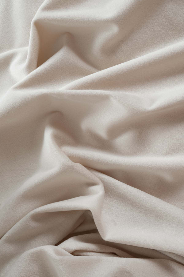 Linda Krem Kadife Çift Kişilik Nevresim Takımı 200x220 5007