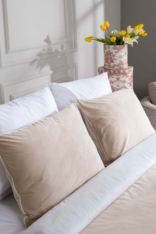 Linda Vizon Kadife Çift Kişilik Nevresim Takımı 200x220 5008