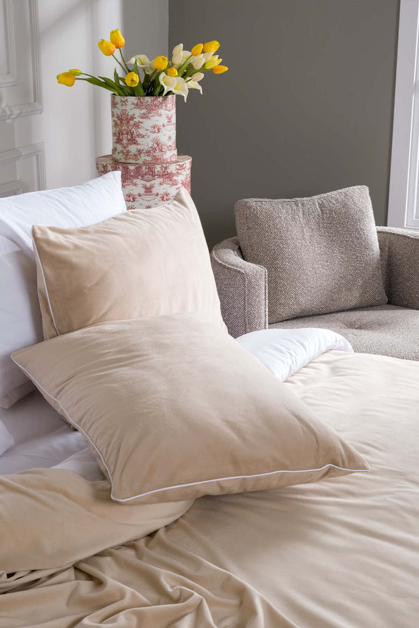 Linda Vizon Kadife Çift Kişilik Nevresim Takımı 200x220 5008