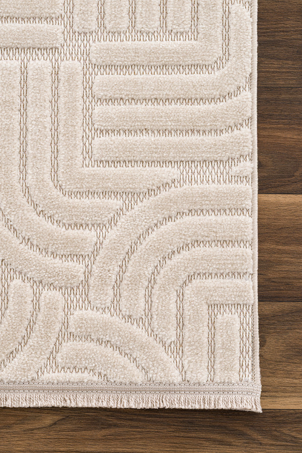 Lisbon Bej Oturma Odası Halısı A1761B