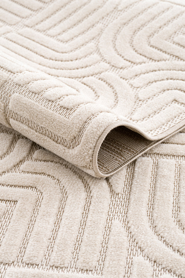 Lisbon Bej Oturma Odası Halısı A1761B