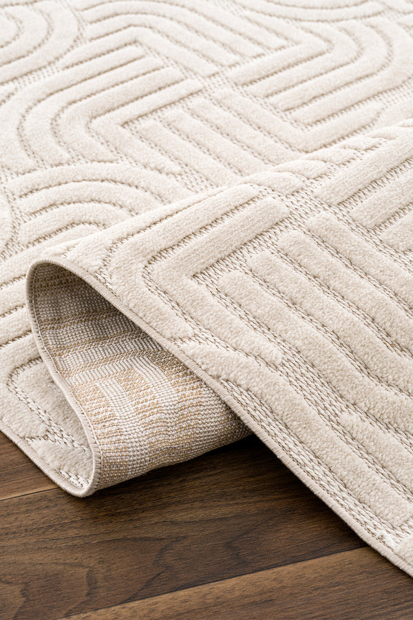 Lisbon Bej Oturma Odası Halısı A1761B