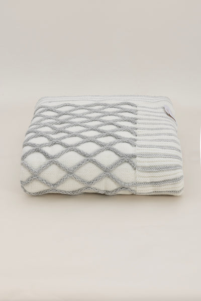 Loop Gri Akrilik Tv Battaniyesi 130x170 3731A