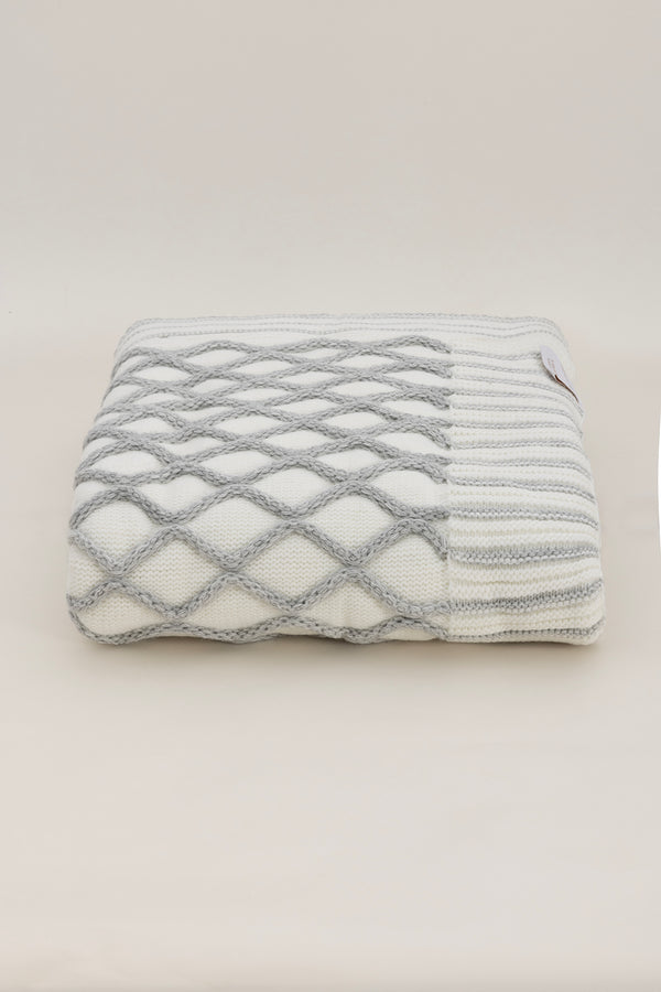 Loop Gri Akrilik Tv Battaniyesi 130x170 3731A