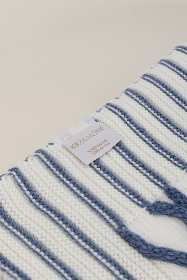 Loop İndigo Akrilik Tv Battaniyesi 130x170 3732A