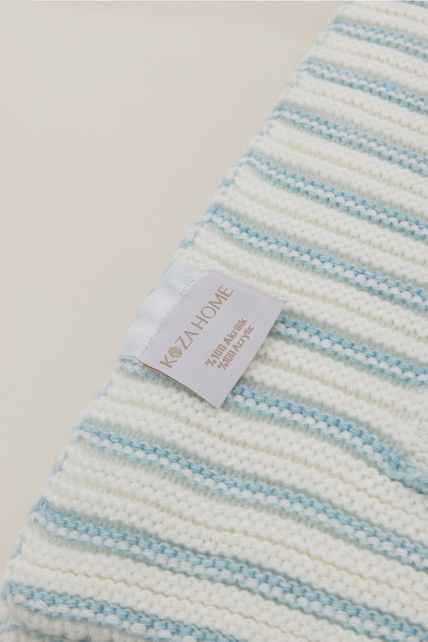 Loop Turkuaz Akrilik Tv Battaniyesi 130x170 3733A