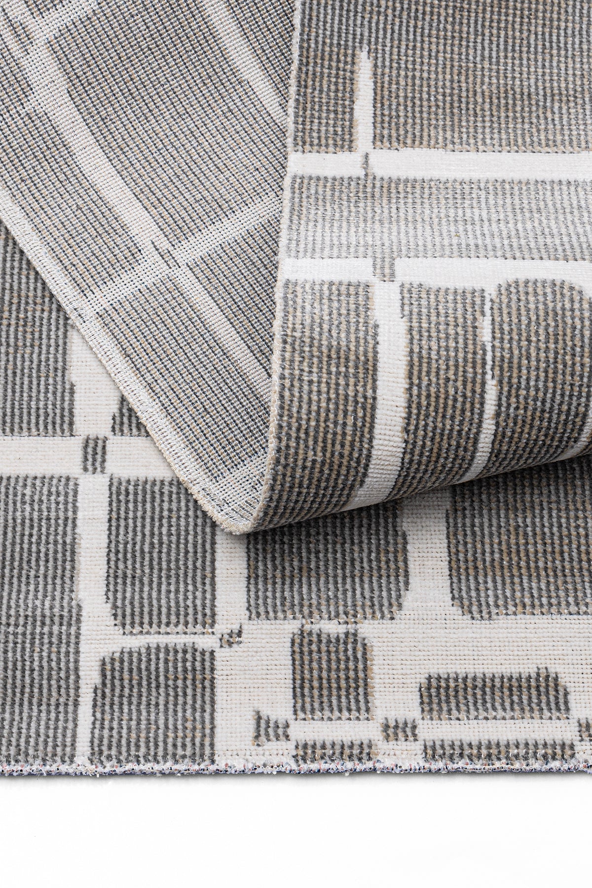 Lykke Gri Halı Kilim Salon Oturma Odası Yatak Odası Koridor Makine Halısı 65226B
